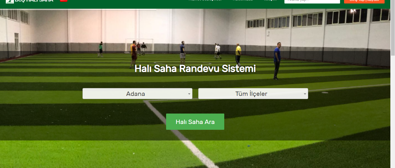 Halı Saha Randevu Programı