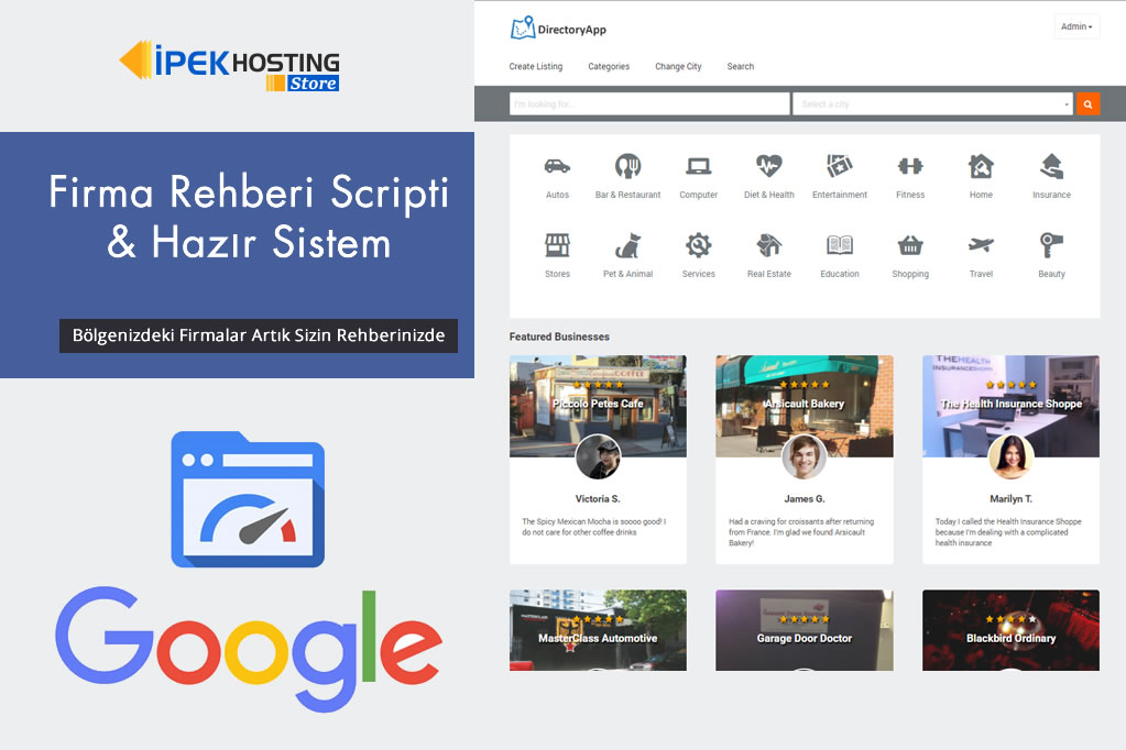 Firma Rehberi Script Yazılımı – Hazır Sistem