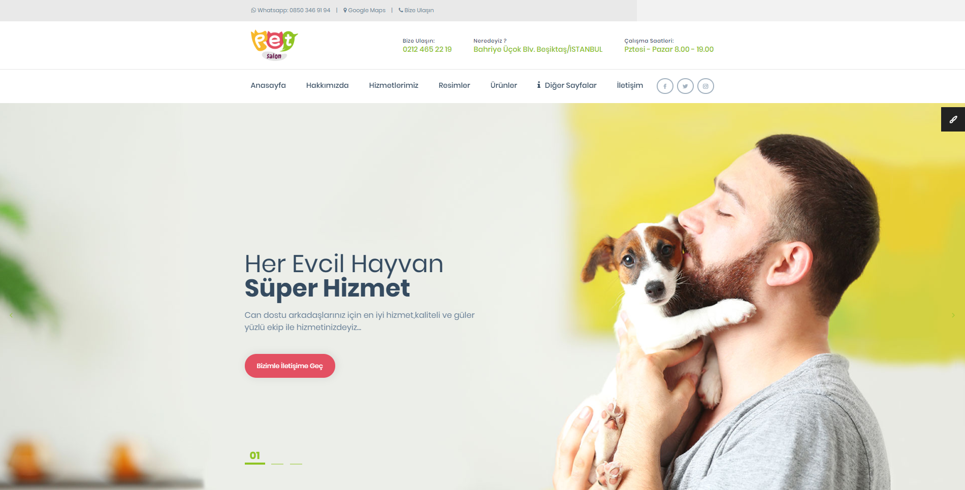 Veteriner Hazır Web Sitesi